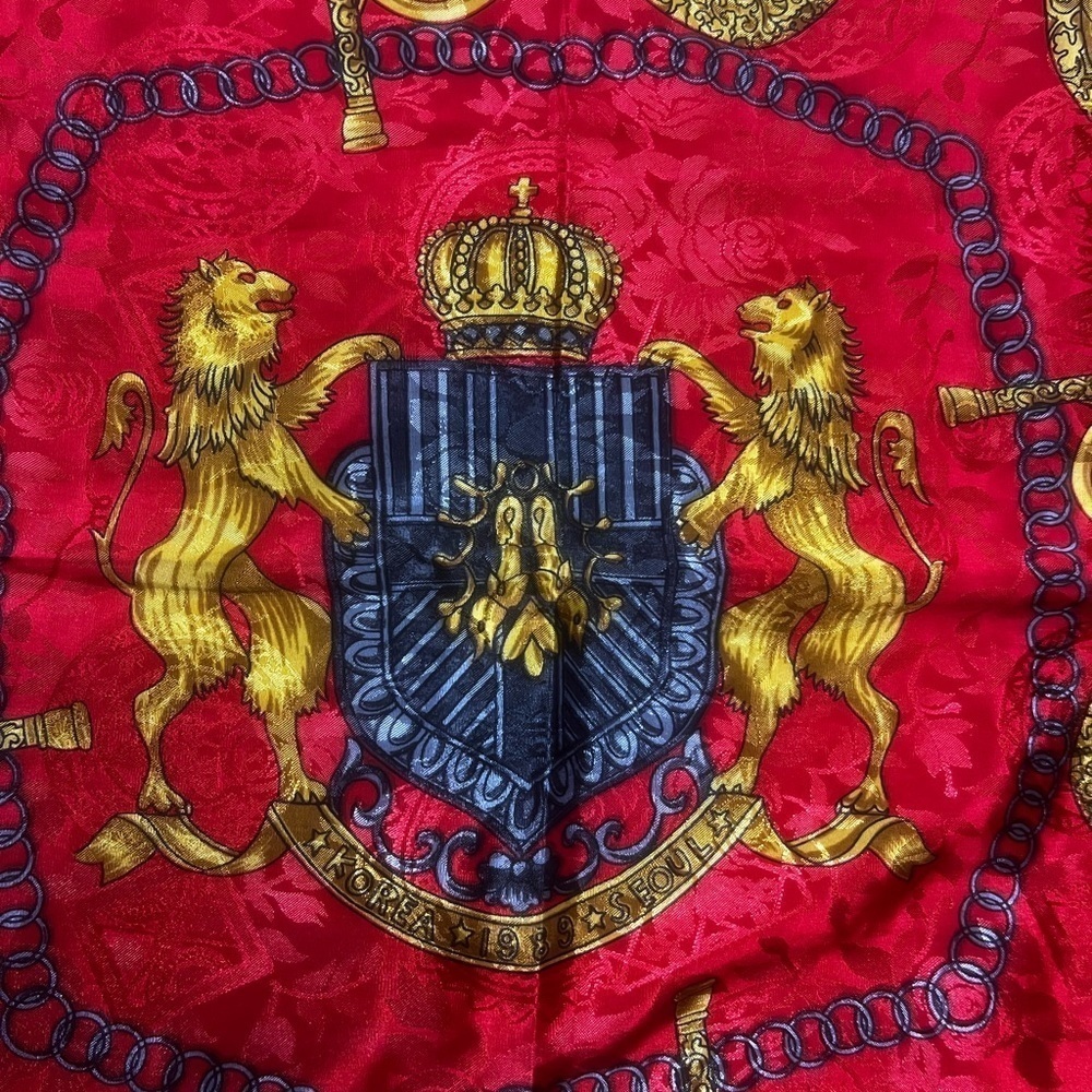 Hermes Paris Scarf Brass Instruments Vintage - Picture 5 of 5